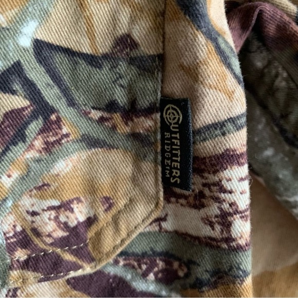 Outfitter’s Ridge Woodland Men’s Long Sleeve Shirt Size Large - Picture 7 of 12